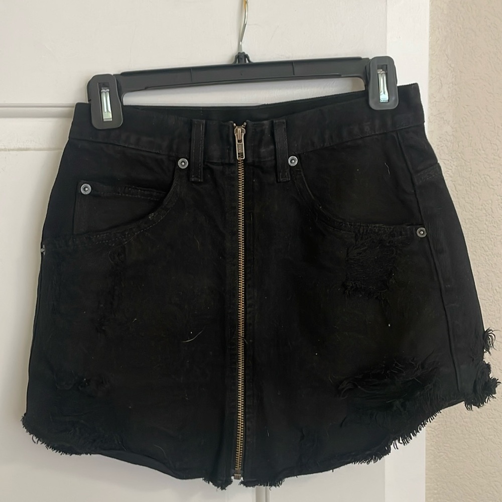 Black Mini Skirt